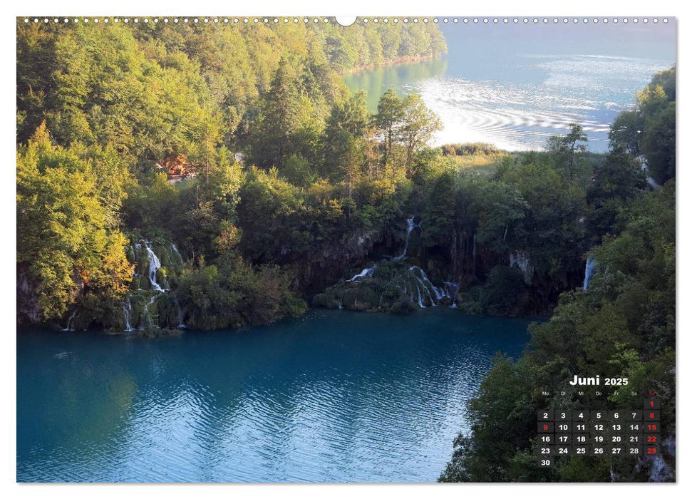 Kroatiens Reiseziele (CALVENDO Premium Wandkalender 2025)