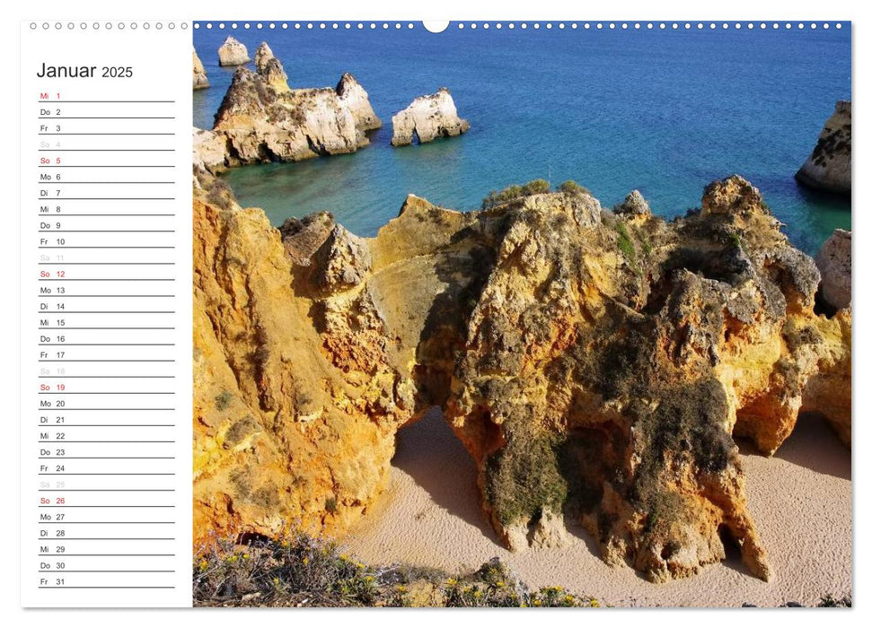 Algarve (CALVENDO Premium Wandkalender 2025)