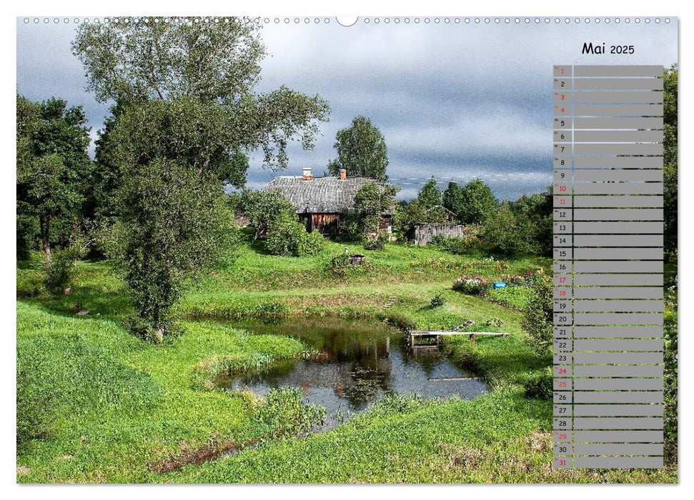 Lettland - Streifzüge durch das mittlere Baltikum (CALVENDO Premium Wandkalender 2025)
