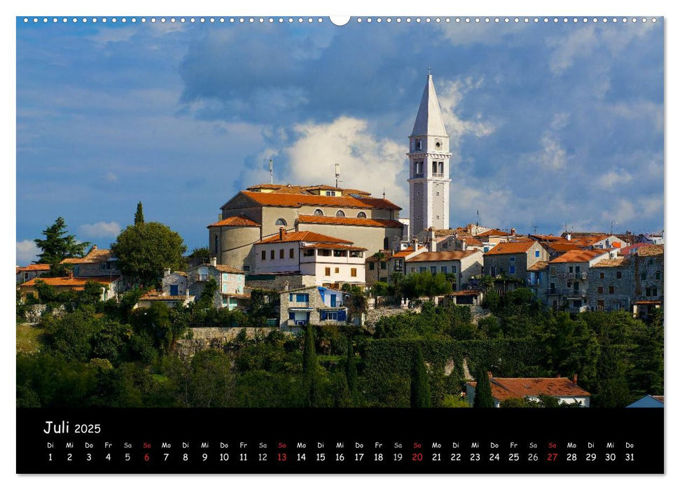 Rund um Vrsar (CALVENDO Premium Wandkalender 2025)