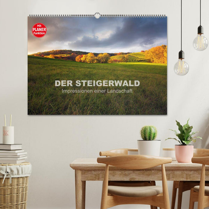 DER STEIGERWALD - Impressionen einer Landschaft (CALVENDO Wandkalender 2025)