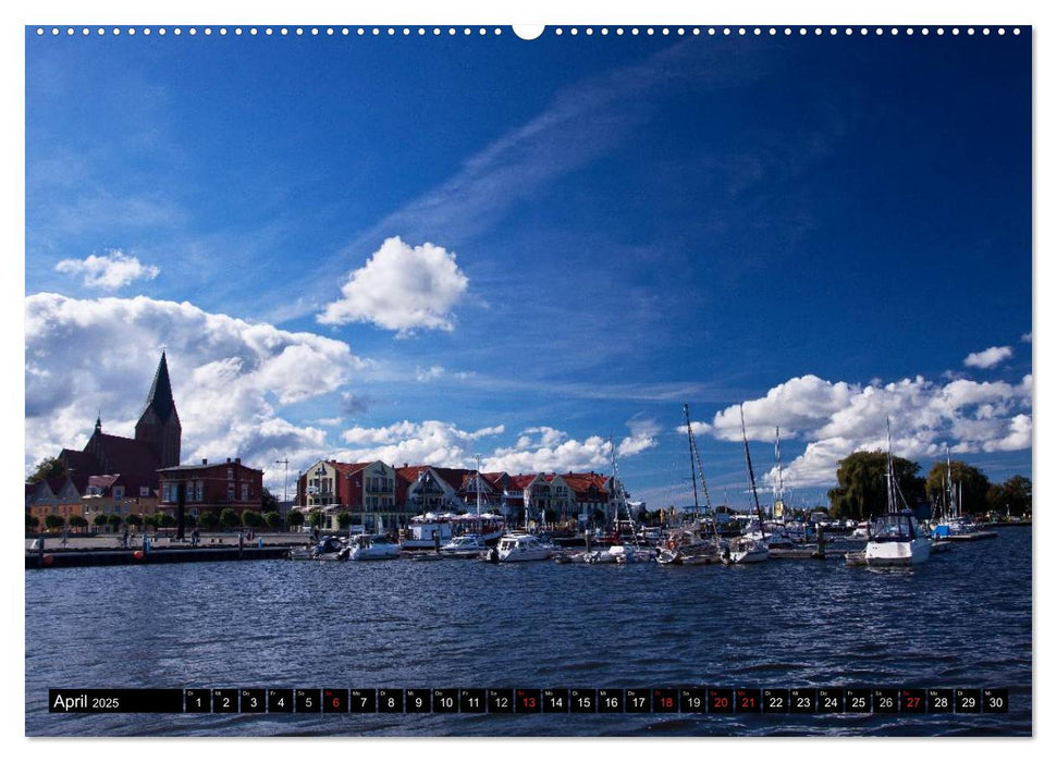 Barth - Idyll zwischen Bodden und Ostsee (CALVENDO Premium Wandkalender 2025)