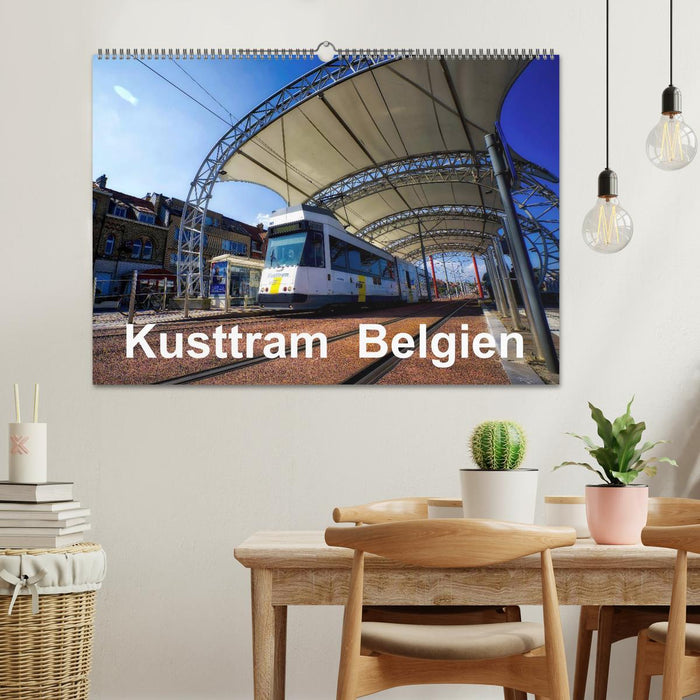 Kusttram Belgien (CALVENDO Wandkalender 2025)