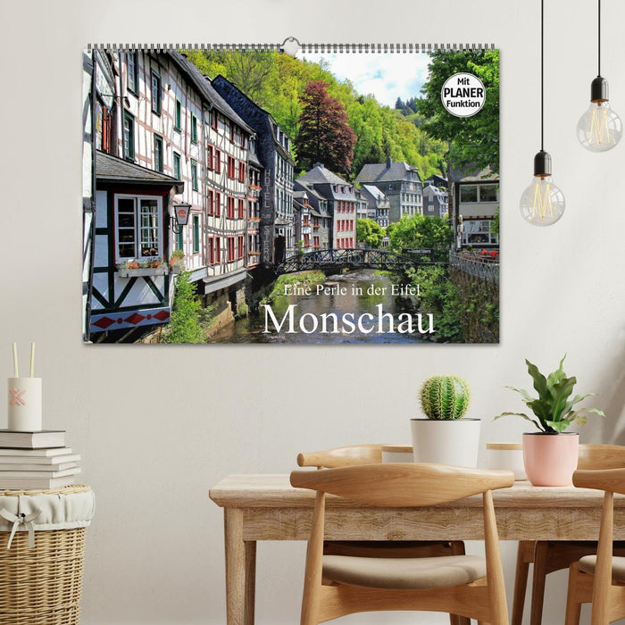 Eine Perle in der Eifel - Monschau (CALVENDO Wandkalender 2025)