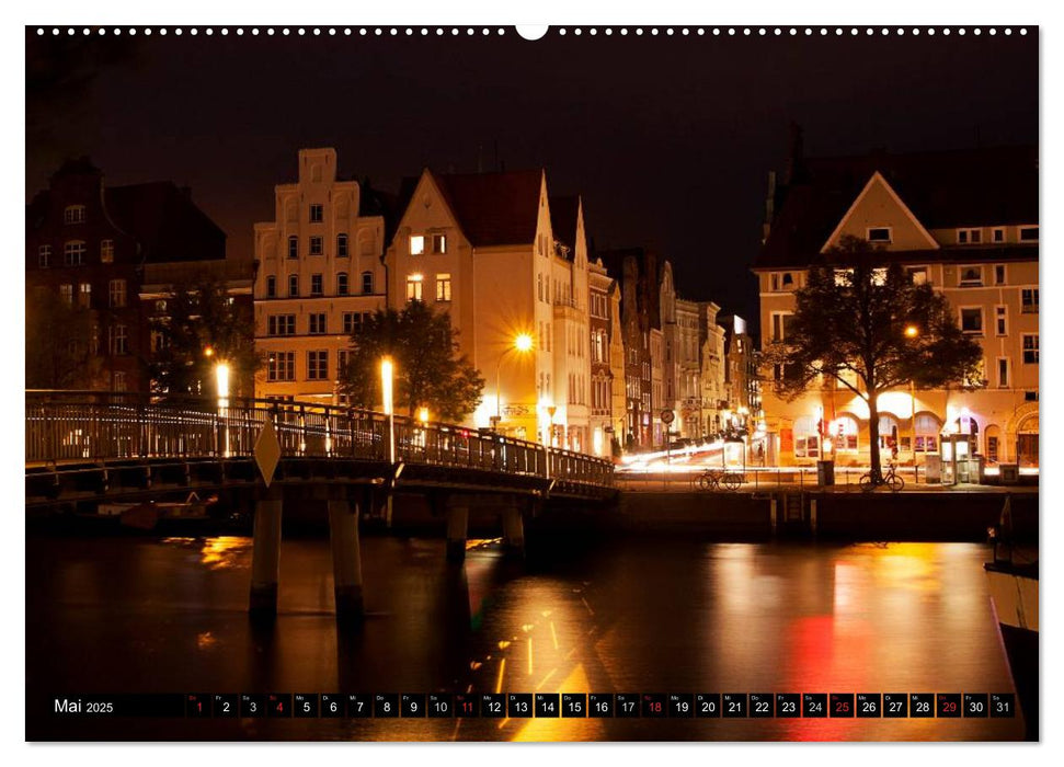 Ostseeperle Lübeck (CALVENDO Premium Wandkalender 2025)