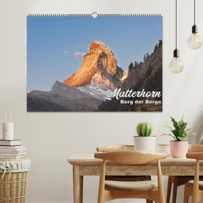 Matterhorn - Berg der Berge (CALVENDO Wandkalender 2025)