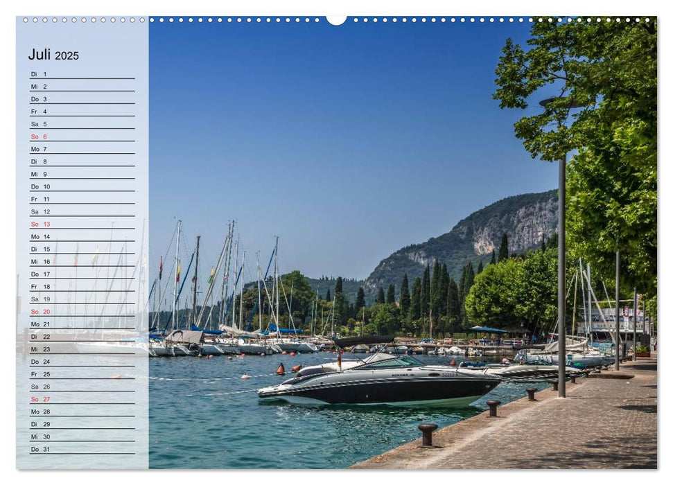 GARDASEE Idyllische Orte (CALVENDO Premium Wandkalender 2025)