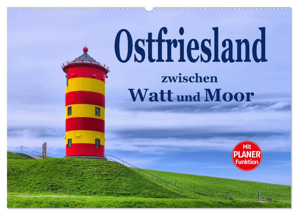 Ostfriesland - zwischen Watt und Moor (CALVENDO Wandkalender 2025)