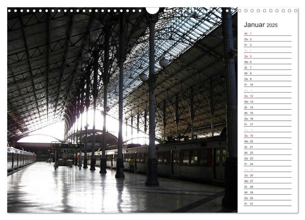 Impressionen aus Lissabon (CALVENDO Wandkalender 2025)
