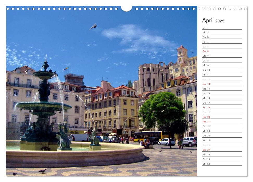 Impressionen aus Lissabon (CALVENDO Wandkalender 2025)