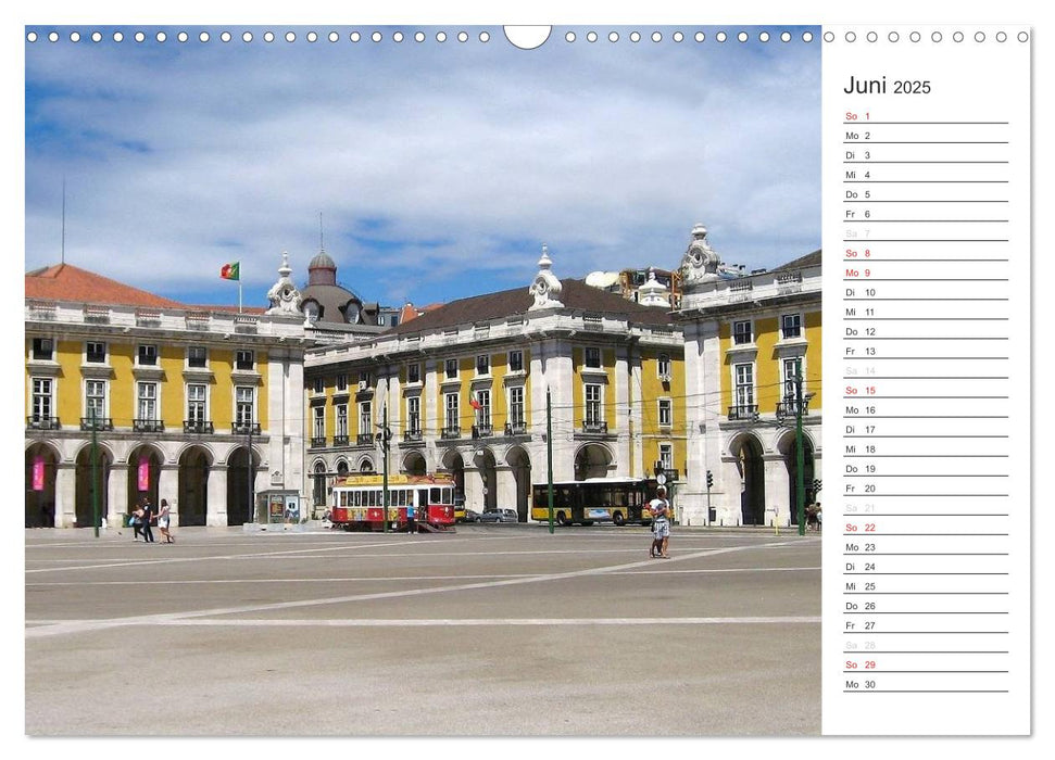 Impressionen aus Lissabon (CALVENDO Wandkalender 2025)