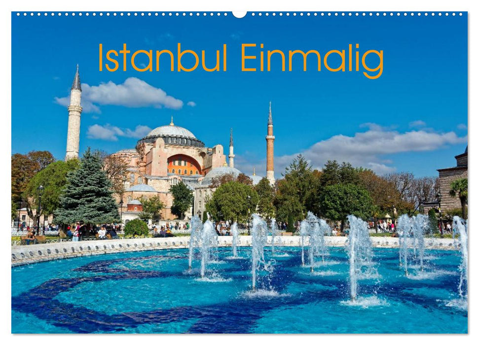 Istanbul Einmalig (CALVENDO Wandkalender 2025)