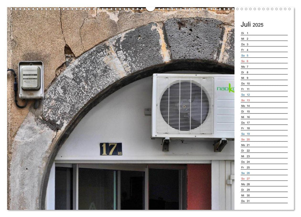 Unter Strom - Elektroinstallationen der besonderen Art (CALVENDO Premium Wandkalender 2025)