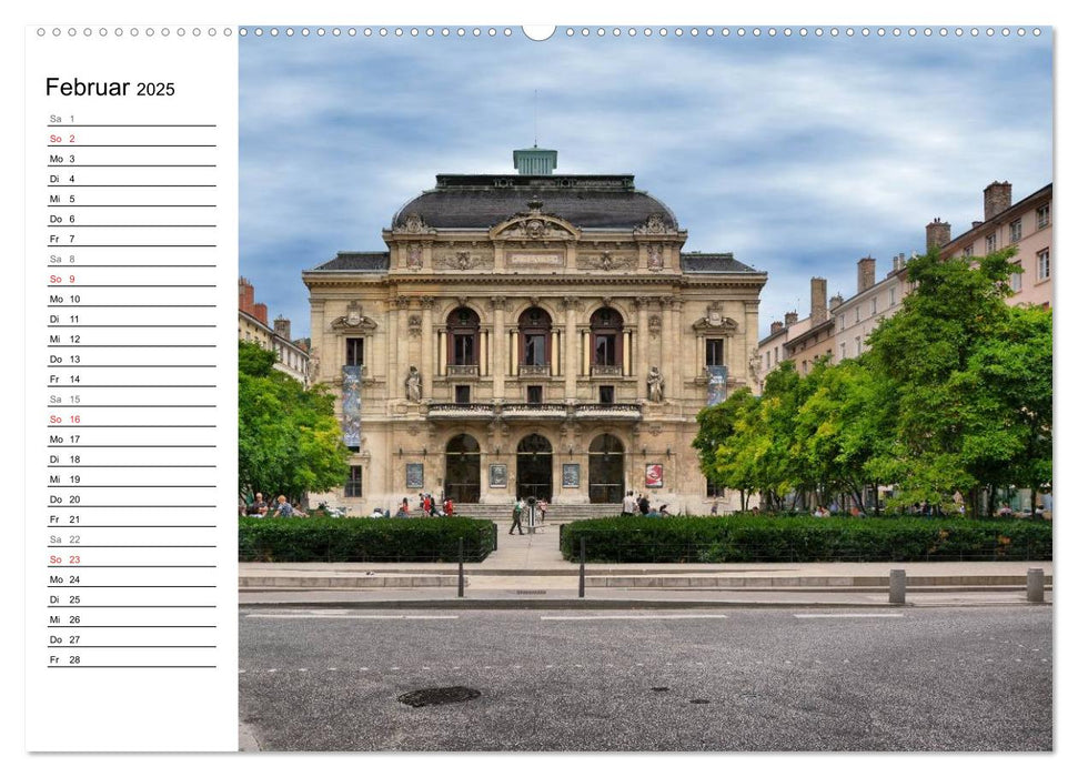 Frankreichs große Städte - Lyon (CALVENDO Premium Wandkalender 2025)