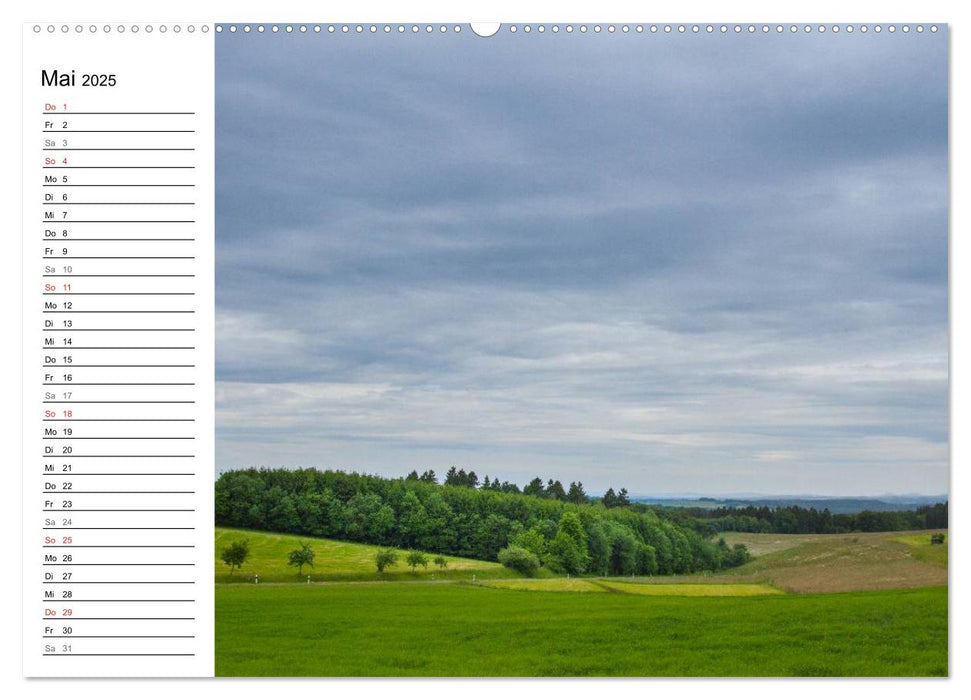 Der Westerwald (CALVENDO Premium Wandkalender 2025)