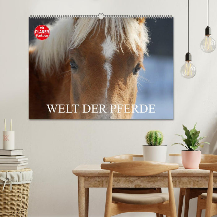 Welt der Pferde (CALVENDO Wandkalender 2025)