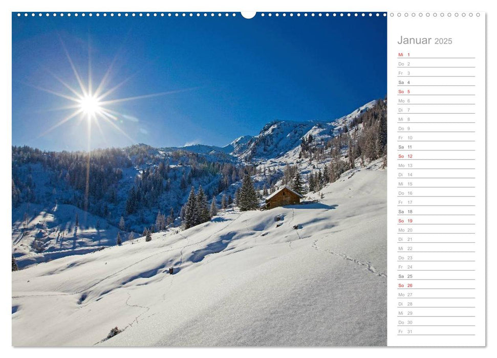 Die schönsten Naturplätze (CALVENDO Premium Wandkalender 2025)