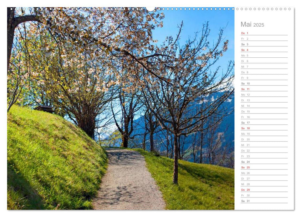 Die schönsten Naturplätze (CALVENDO Premium Wandkalender 2025)