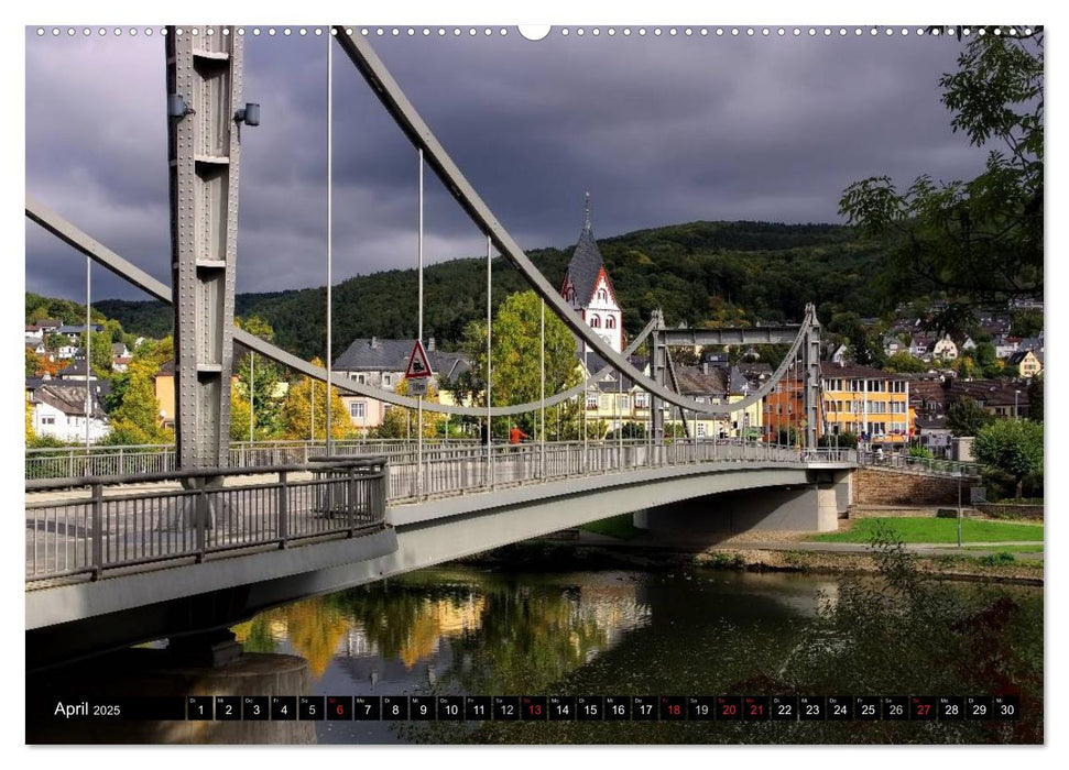 Die Lahn - Zauberhafte Orte rund um Limburg (CALVENDO Premium Wandkalender 2025)