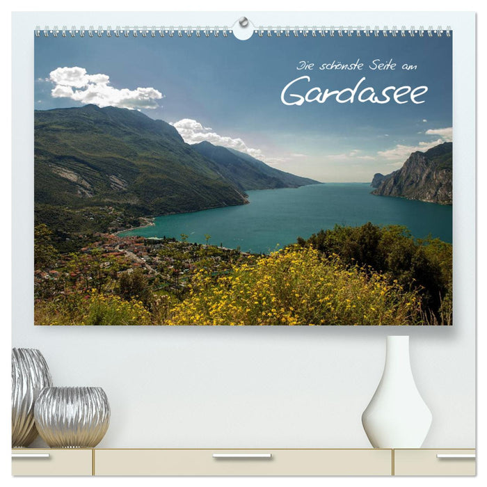 Die schönste Seite am Gardasee (CALVENDO Premium Wandkalender 2025)