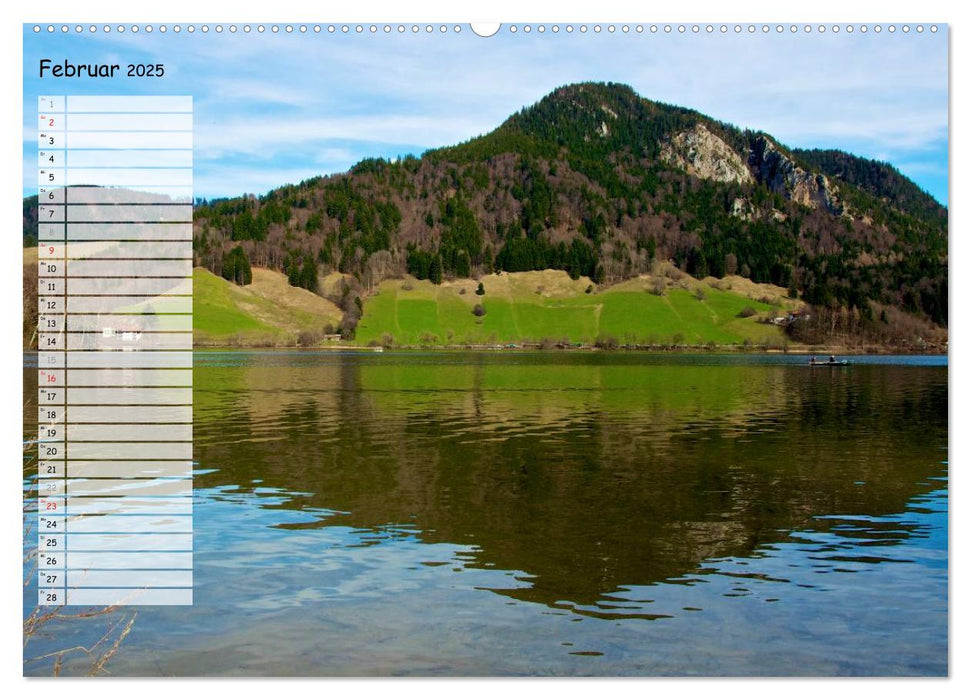 Schliersee Natur pur (CALVENDO Premium Wandkalender 2025)