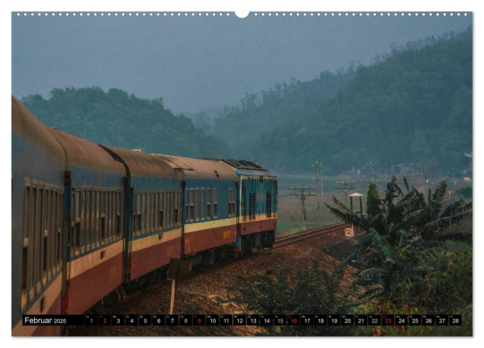 VIETNAM - Von Saigon nach Hanoi (CALVENDO Premium Wandkalender 2025)