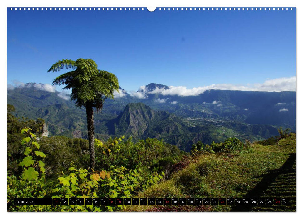 La Réunion - Paradies im indischen Ozean (CALVENDO Premium Wandkalender 2025)