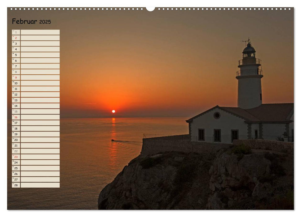 Mallorca - Traumhafte Balearen Insel (CALVENDO Premium Wandkalender 2025)