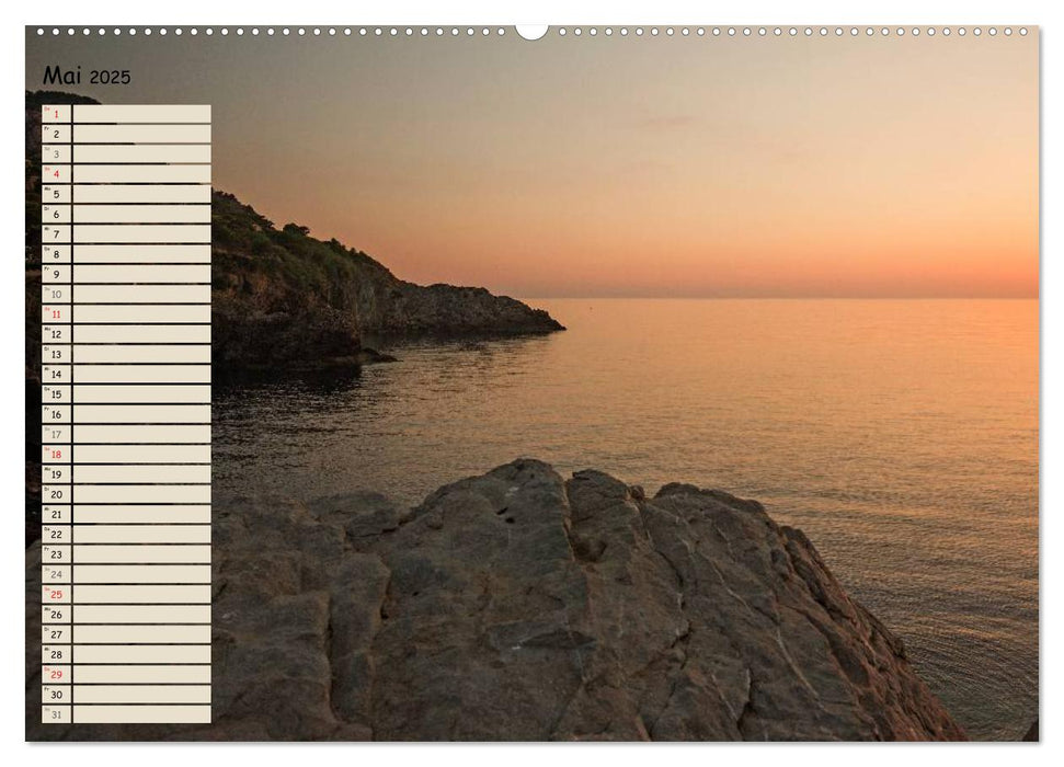 Mallorca - Traumhafte Balearen Insel (CALVENDO Premium Wandkalender 2025)