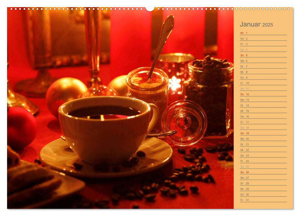 Feine Kaffeevariationen (CALVENDO Premium Wandkalender 2025)