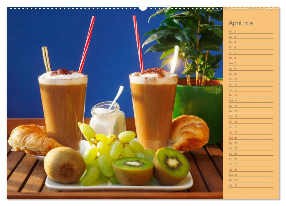 Feine Kaffeevariationen (CALVENDO Premium Wandkalender 2025)