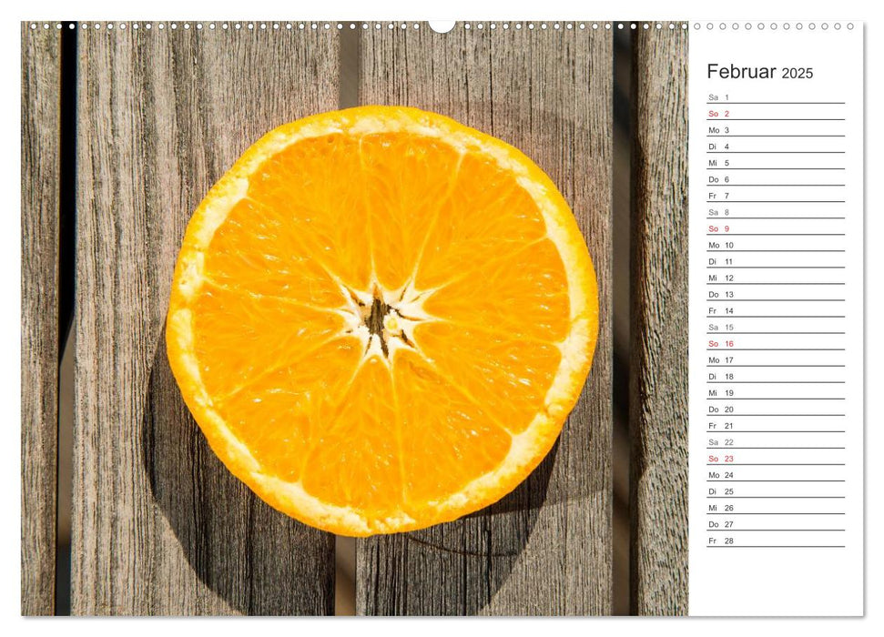 Emotionale Momente: Orangen und Zitronen. (CALVENDO Wandkalender 2025)