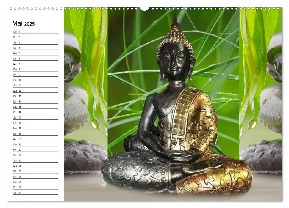 Buddha (CALVENDO Premium Wandkalender 2025)