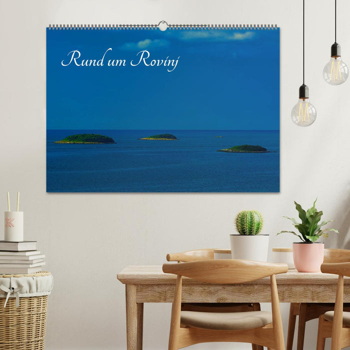 Rund um Rovinj (CALVENDO Wandkalender 2025)