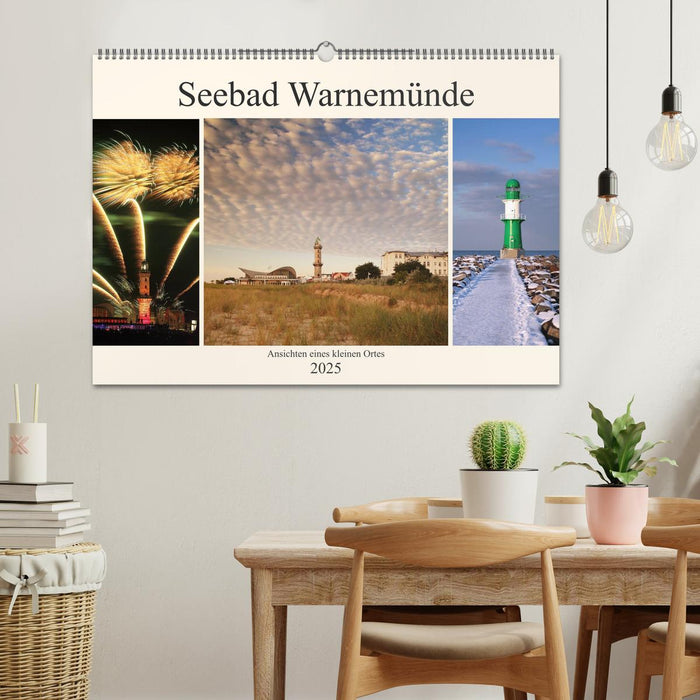 Seebad Warnemünde (CALVENDO Wandkalender 2025)