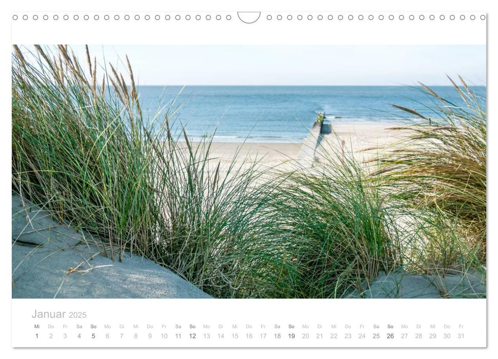 Einfach Borkum (CALVENDO Wandkalender 2025)