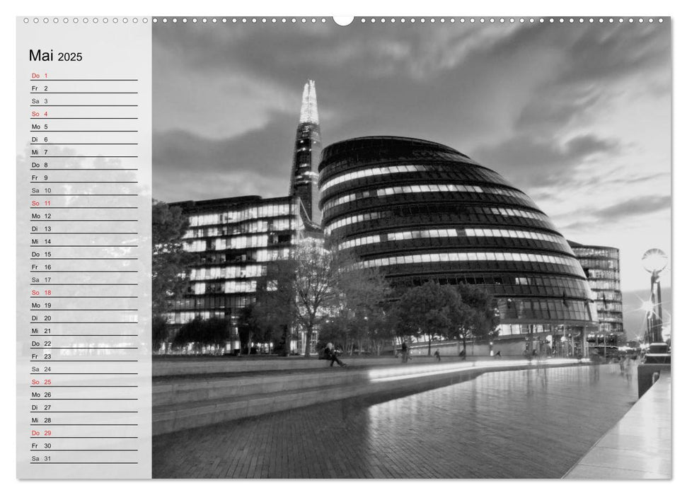 LONDON Urbaner Flair (CALVENDO Premium Wandkalender 2025)