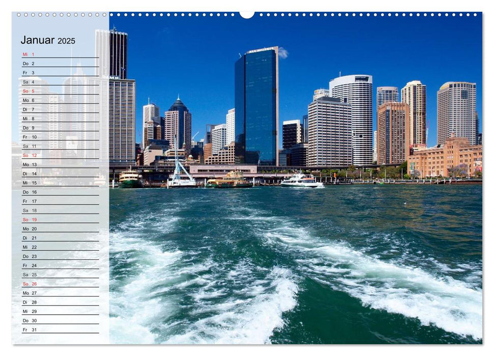 SYDNEY Charmante Stadt (CALVENDO Premium Wandkalender 2025)