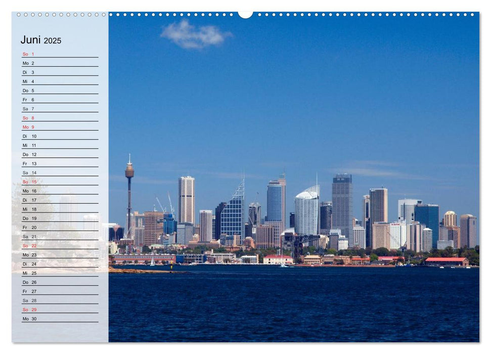 SYDNEY Charmante Stadt (CALVENDO Premium Wandkalender 2025)