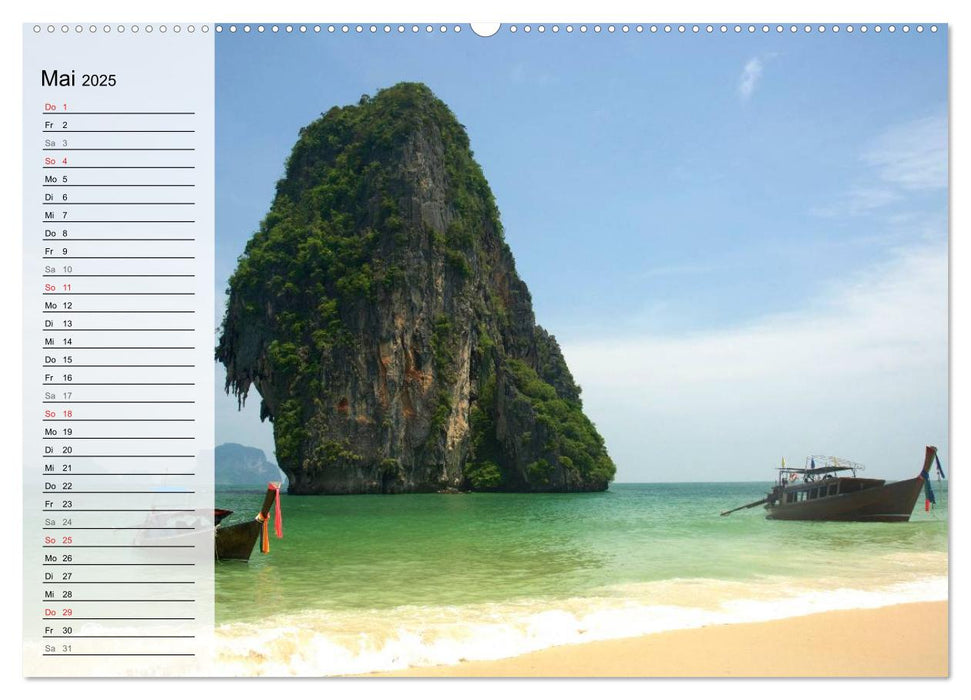 Mein Thailand - Geburtstagskalender (CALVENDO Premium Wandkalender 2025)