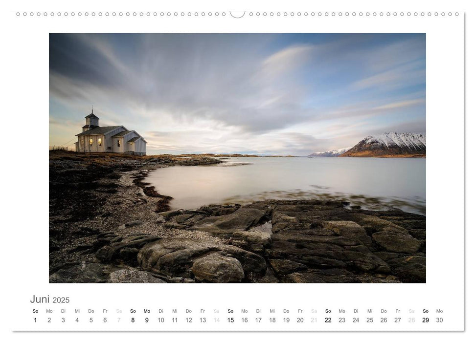 Lofoten - Inseln im Polarmeer (CALVENDO Wandkalender 2025)