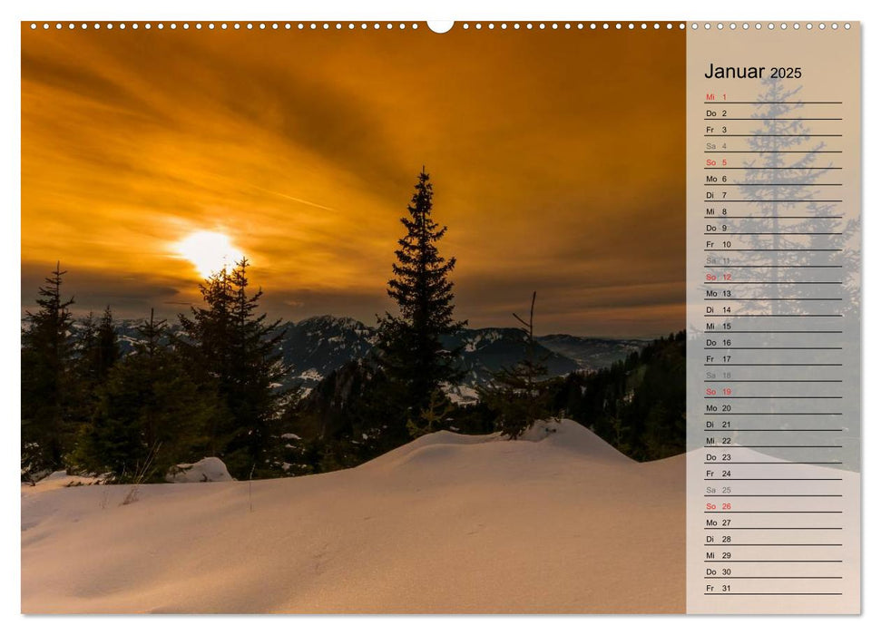 Traumhaftes Allgäu (CALVENDO Premium Wandkalender 2025)