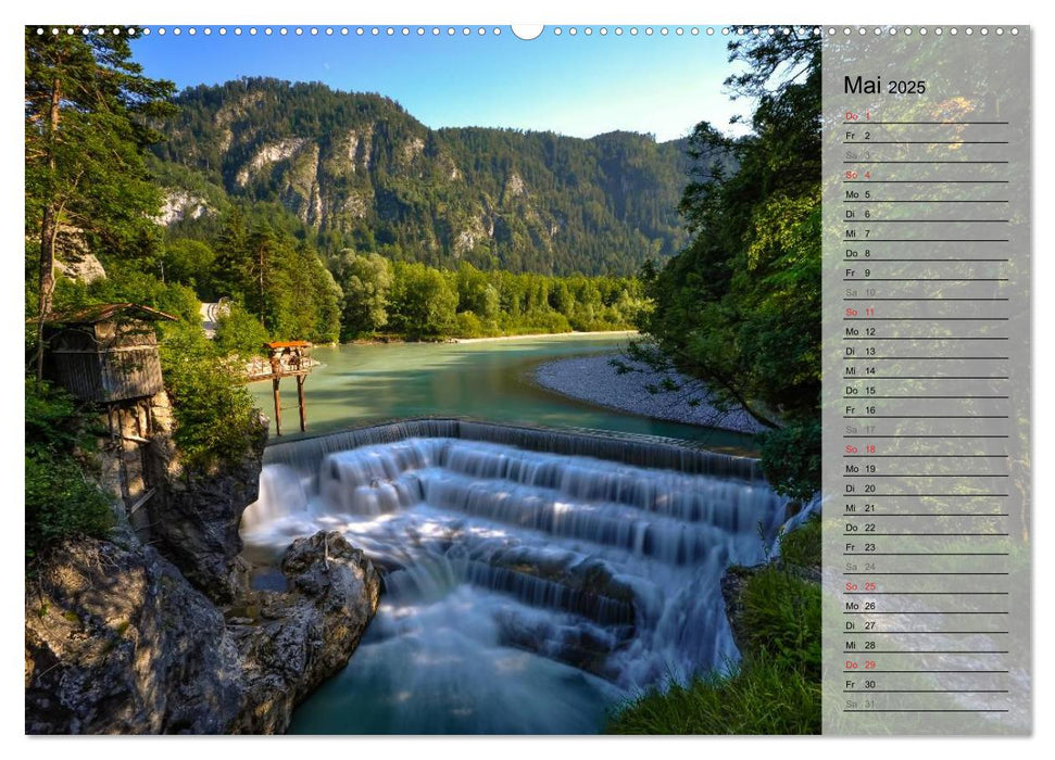 Traumhaftes Allgäu (CALVENDO Premium Wandkalender 2025)