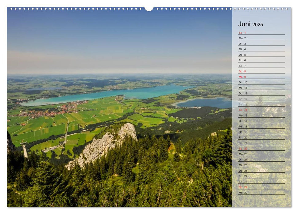 Traumhaftes Allgäu (CALVENDO Premium Wandkalender 2025)