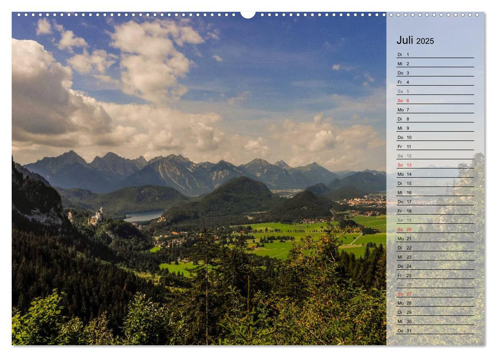 Traumhaftes Allgäu (CALVENDO Premium Wandkalender 2025)