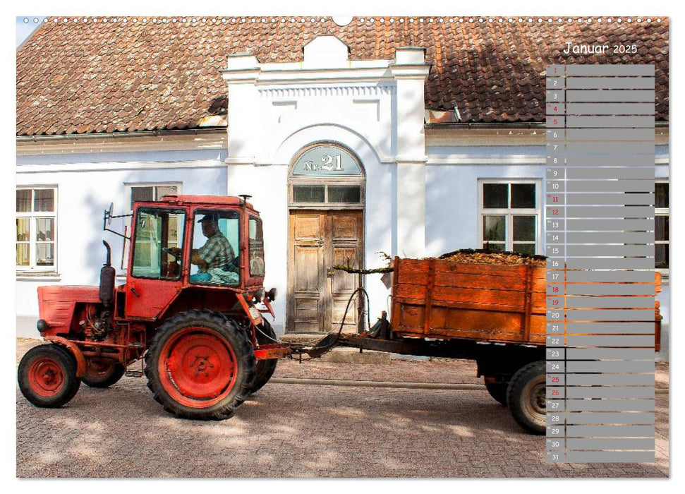 Lettland - Streifzüge durch das mittlere Baltikum (CALVENDO Wandkalender 2025)