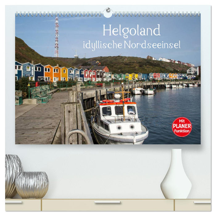 Helgoland - idyllische Nordseeinsel (CALVENDO Premium Wandkalender 2025)