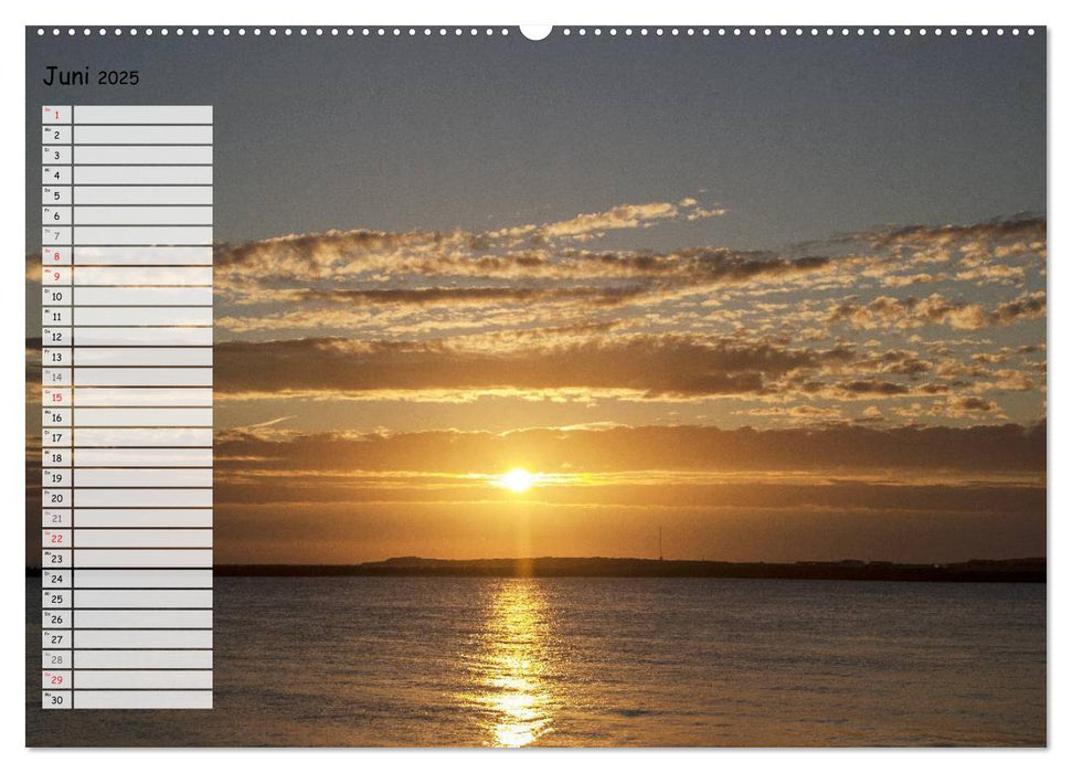Helgoland - idyllische Nordseeinsel (CALVENDO Premium Wandkalender 2025)