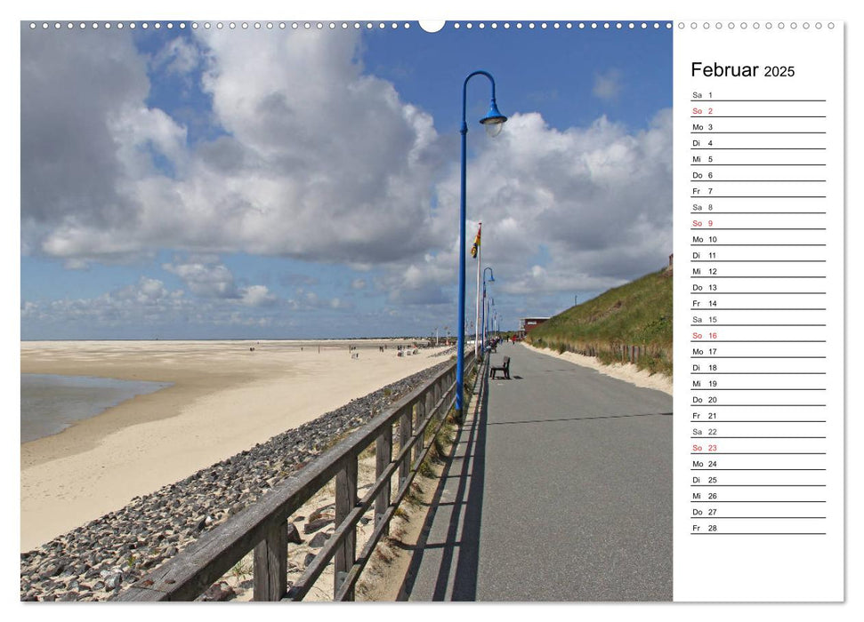 Amrum - Inselimpressionen (CALVENDO Premium Wandkalender 2025)