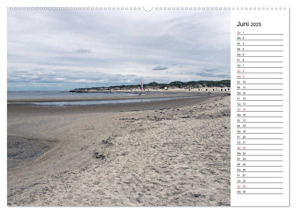 Amrum - Inselimpressionen (CALVENDO Premium Wandkalender 2025)